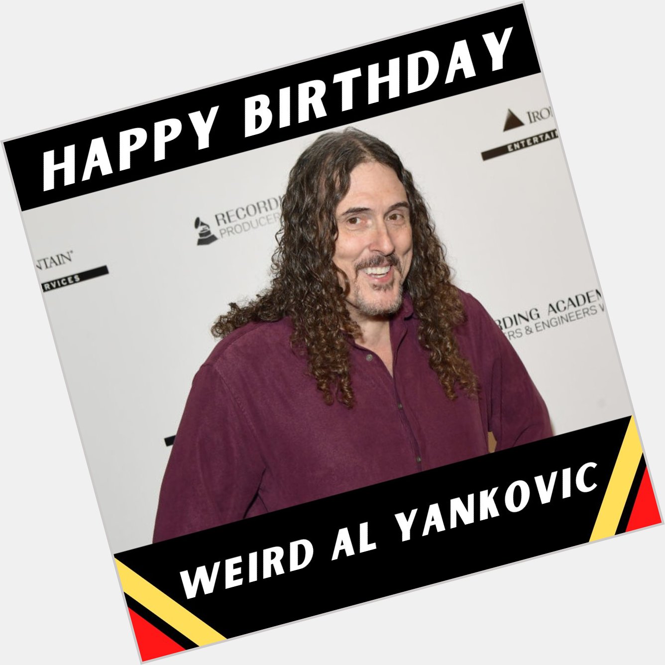 Wishing a happy birthday to \"Weird Al\" Yankovic! 

Photo by Matt Winkelmeyer/Getty Images for The Recording Academy 