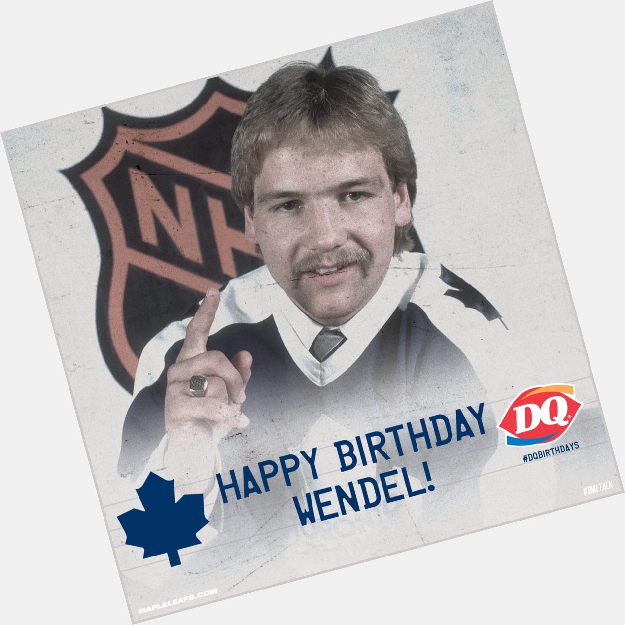 Happy Birthday to Leafs great, Wendel Clark!  