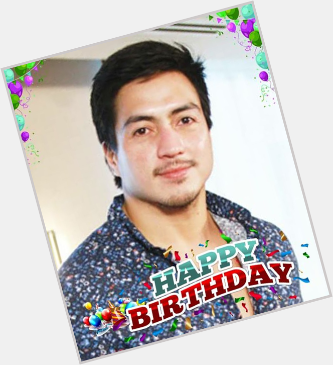 Happy 42nd Birthday to GMA actor and star WENDELL RAMOS. Stay hotter than ever, Kapuso.   