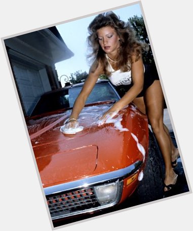 Happy Birthday Here\s a picture of Wendi Richter washing her car in 1985 for you as your gift. 