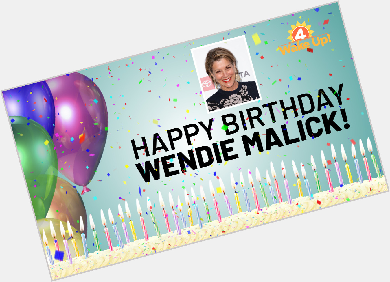 Happy birthday to Wendie Malick! TV or film, this Williamsville South graduate always shines in everything! 