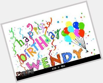 Please join us in wishing our very own Wendy James a very Happy birthday x 