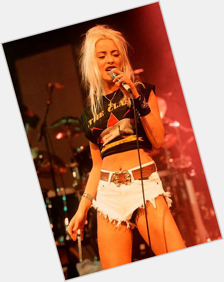 Happy birthday today as well to Wendy James of Transvision Vamp! 