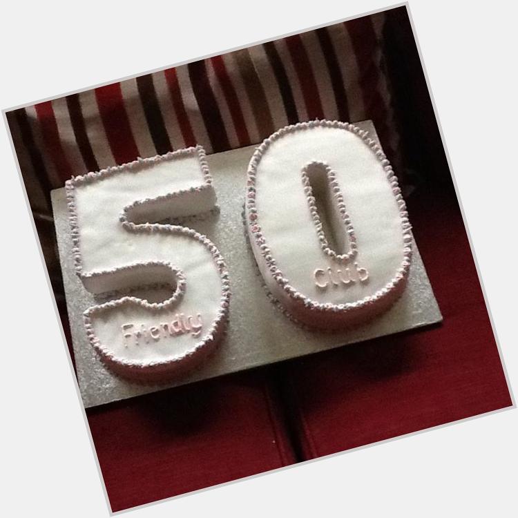 Happy 50th Birthday to Braunston Friendly Club! Cake made by Wendy Wilson of 