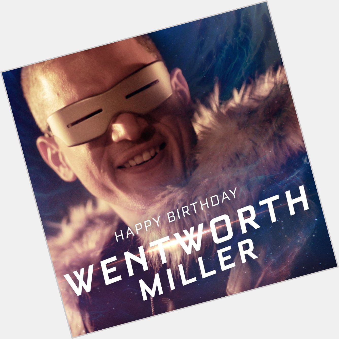The coolest birthday ever. Happy Birthday, Wentworth Miller! 