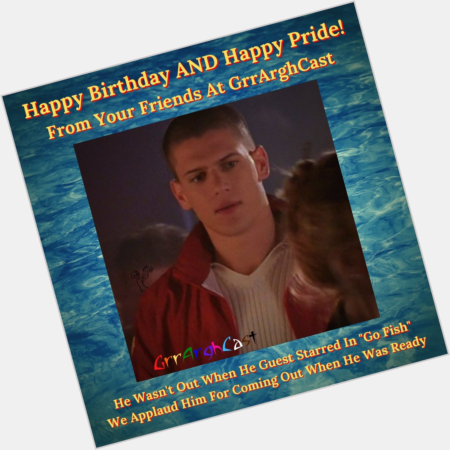 A very happy birthday to Wentworth Miller    