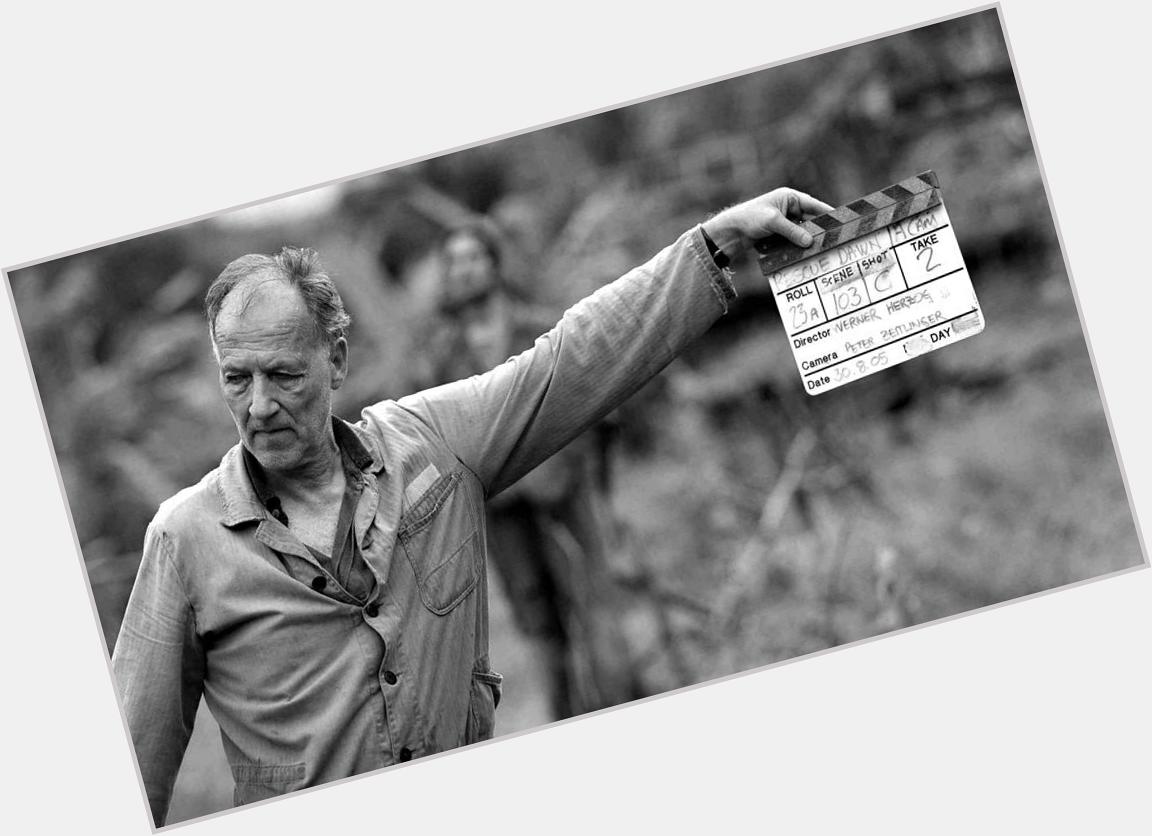 Happy Bday to one of my faves, Werner Herzog! BASE jumping into cavernous depths of the human condition since \68. 