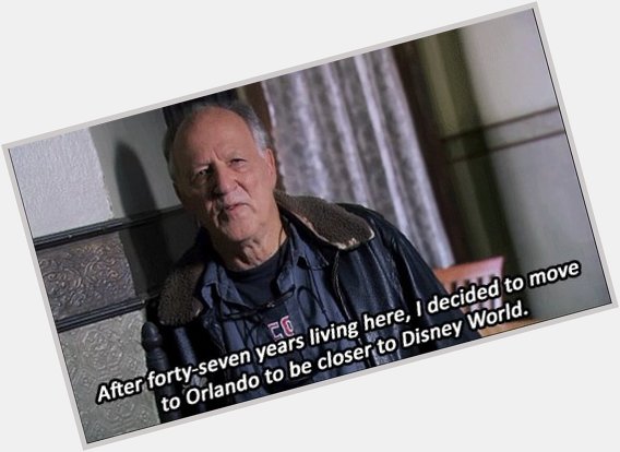 Happy birthday to the one and only Werner Herzog. 