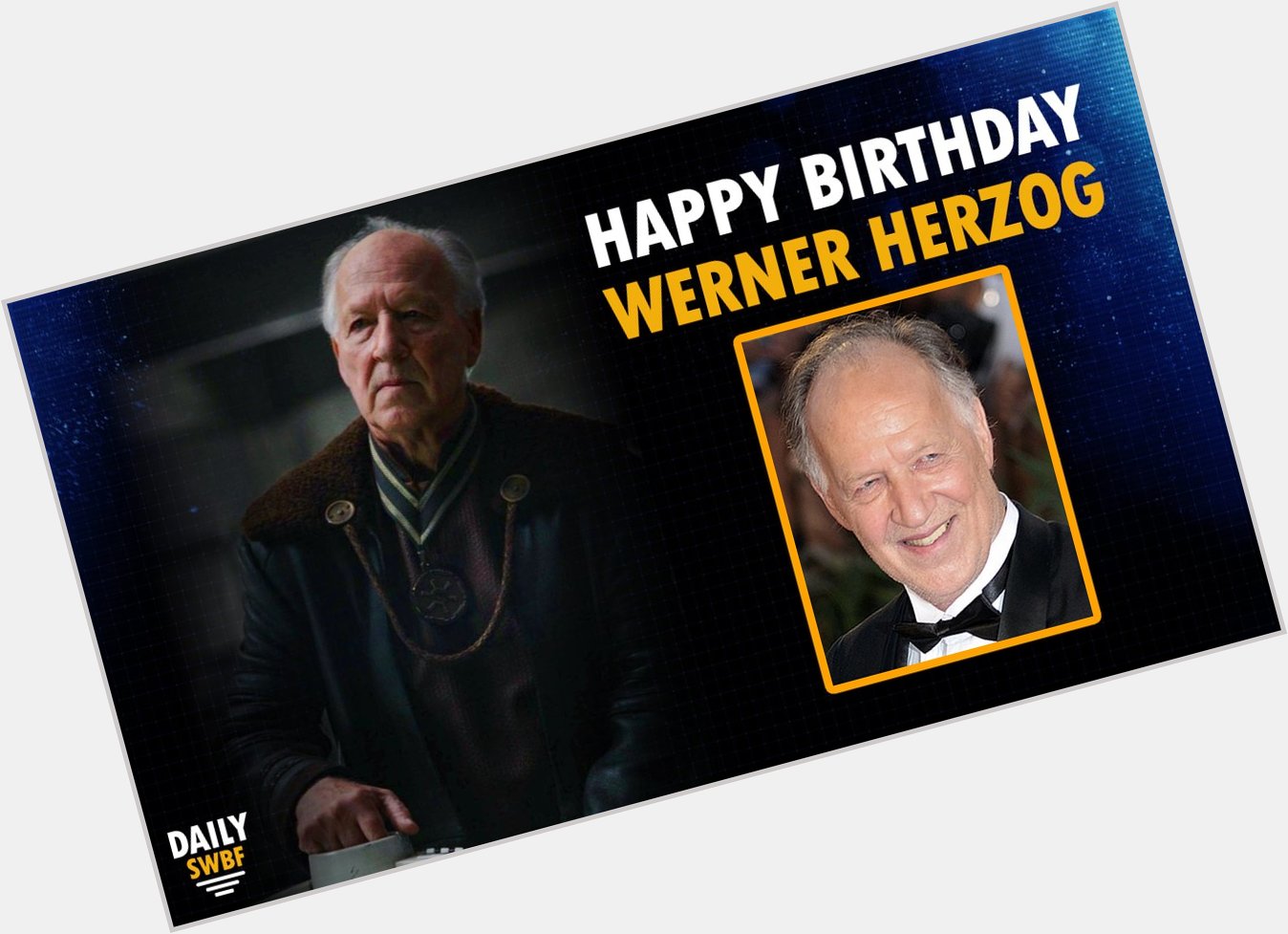 Happy birthday to legendary client, Werner Herzog! 