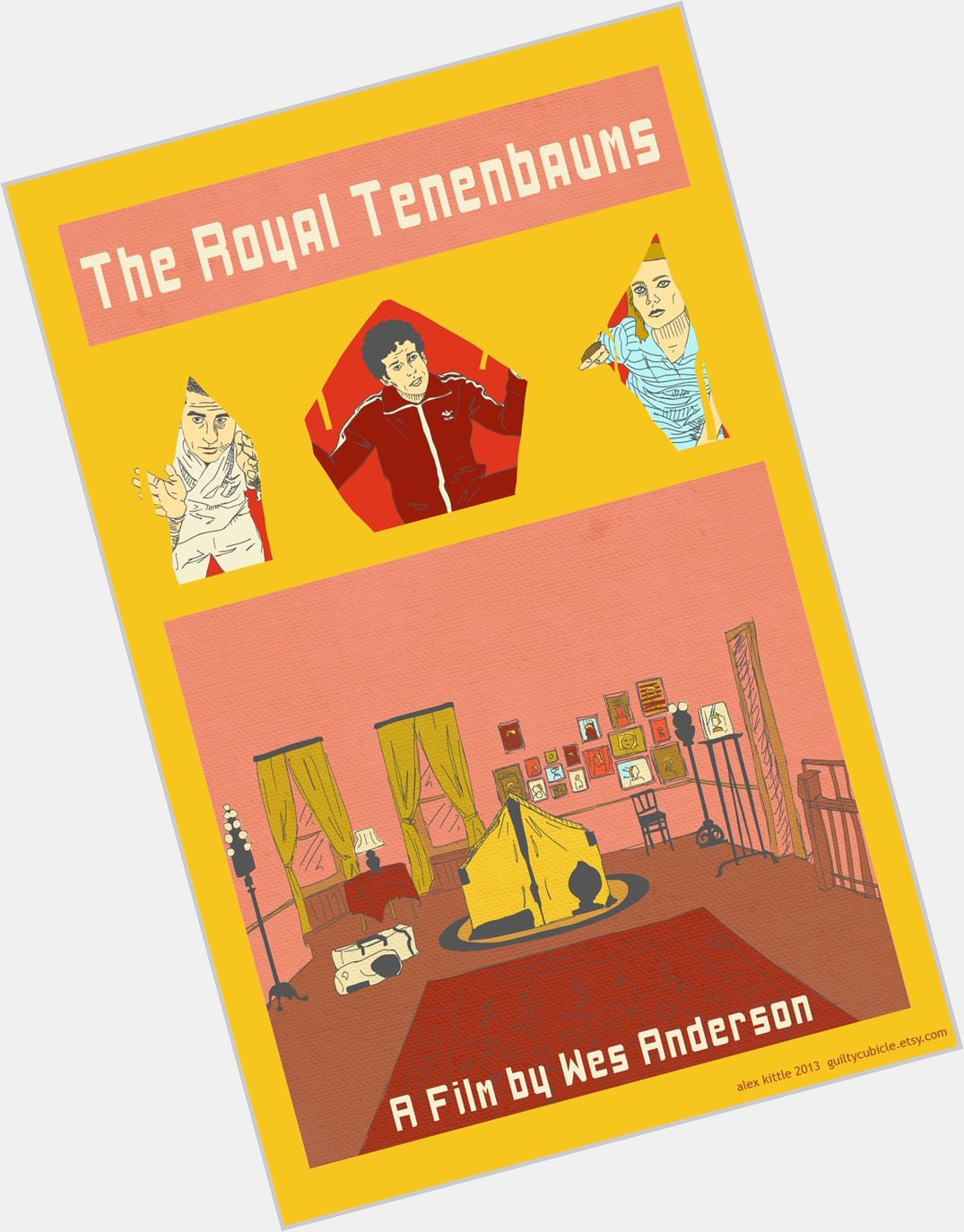 Happy birthday Wes Anderson! I think his best movie is The Royal Tenenbaums because it makes me cry the most obvi 