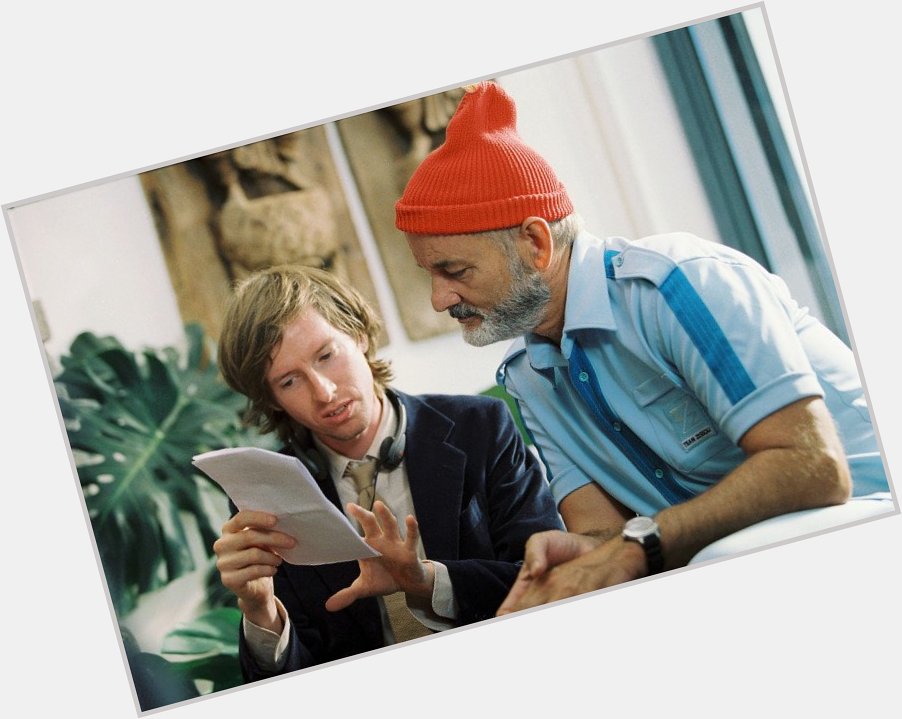 Happy birthday wes anderson!! he understands the assignment <3 