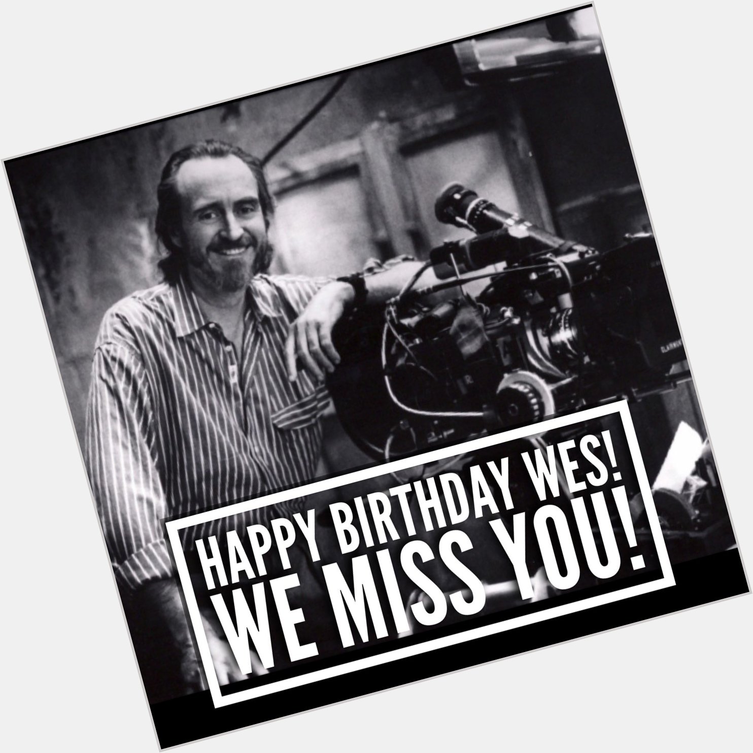 Happy Birthday to our hero, the late Wes Craven! 