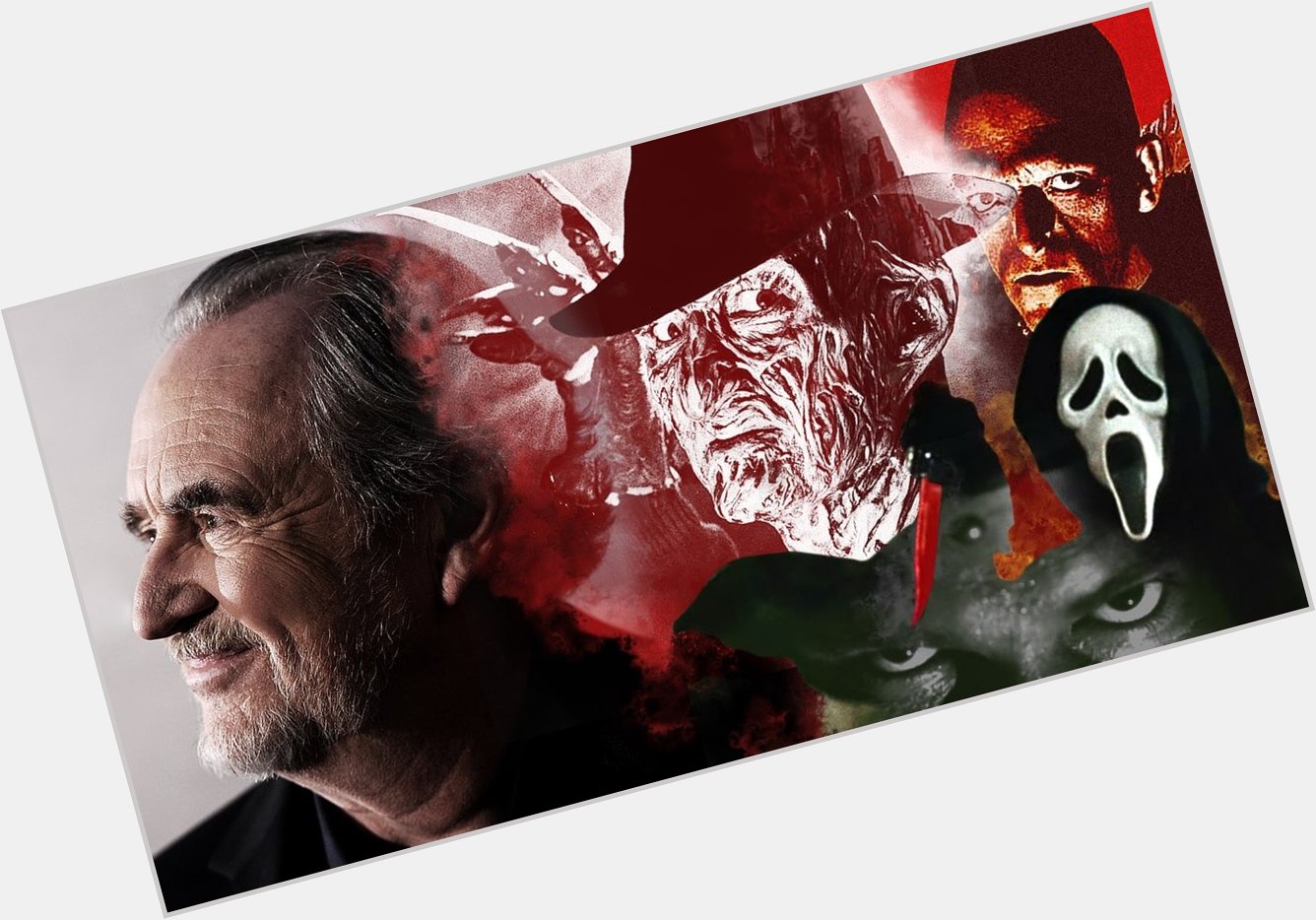 Happy belated birthday to the Horror Movie God Wes Craven who turned 78 yesterday (R.I.P). 