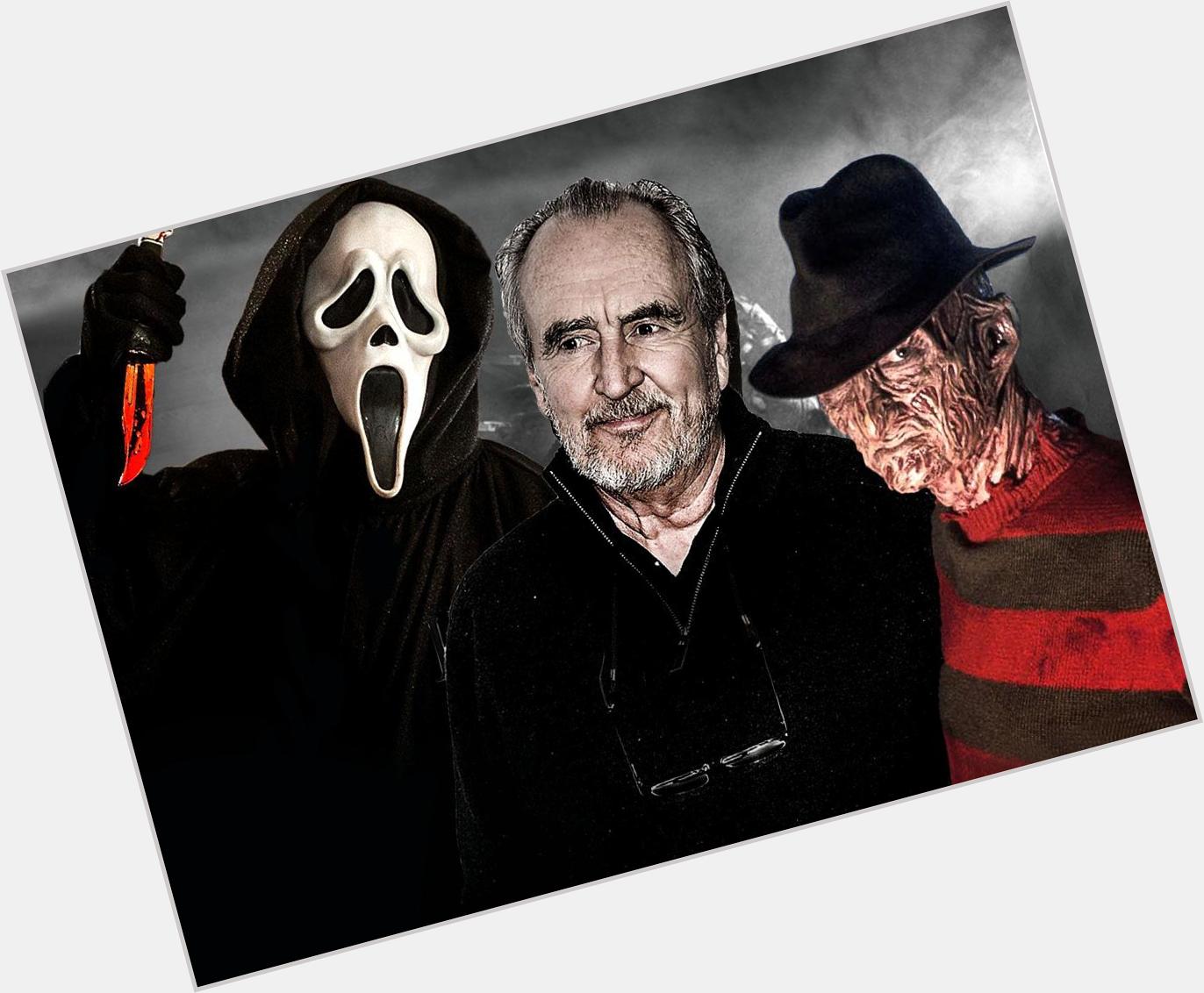 Happy Birthday to the late Wes Craven. Thank you for all of the wonderful, terrifying worlds that you created! 
