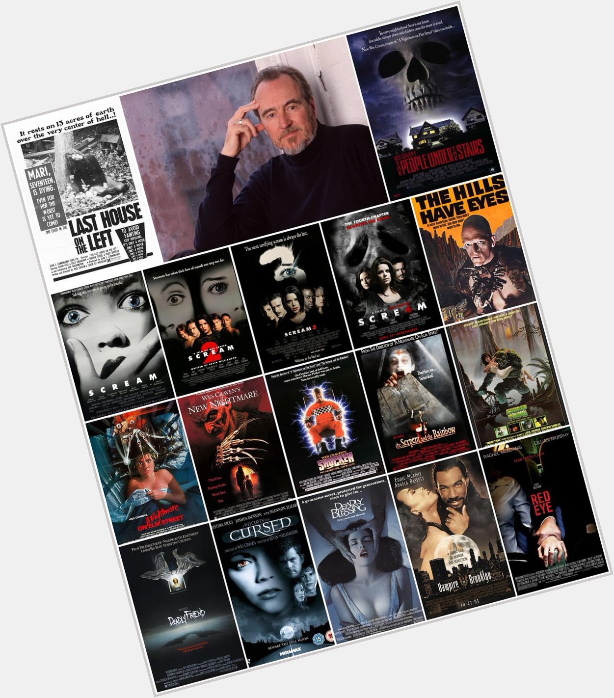 Happy Birthday Wes Craven! What is your favorite Wes Craven film? 