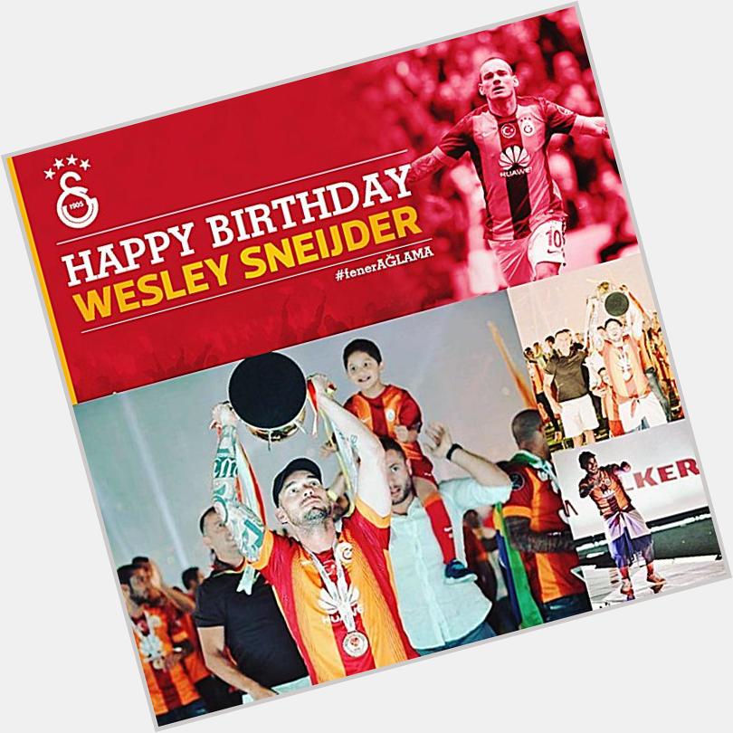 Happy Birthday Wesley Sneijder! \"Alt n Portakal\"   