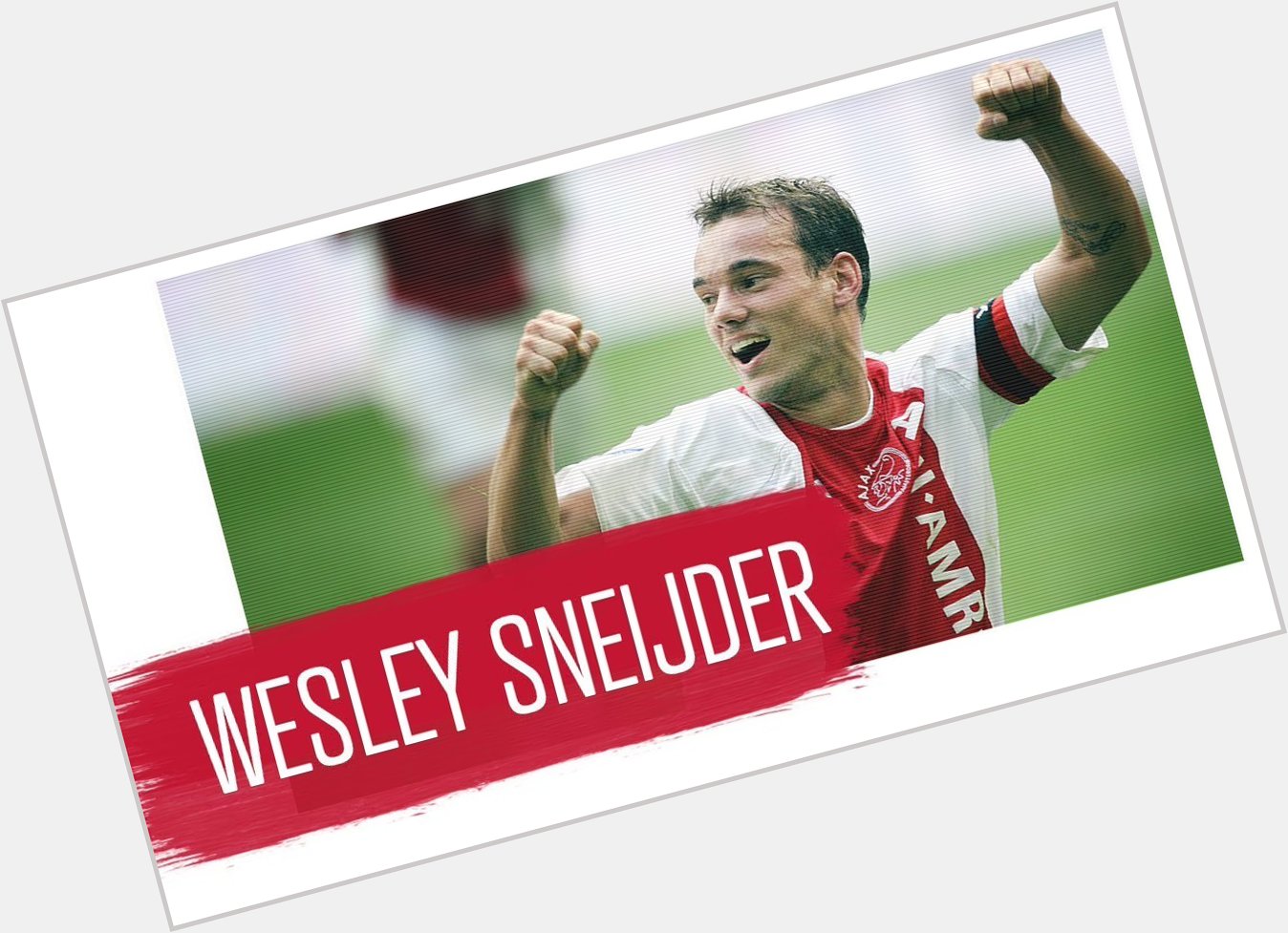 Happy birthday Wesley Sneijder!  