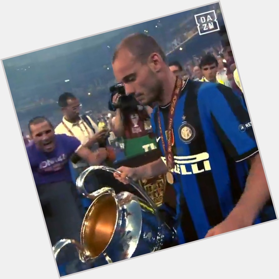                Happy birthday to Wesley Sneijder, the star man of Inter\s treble 