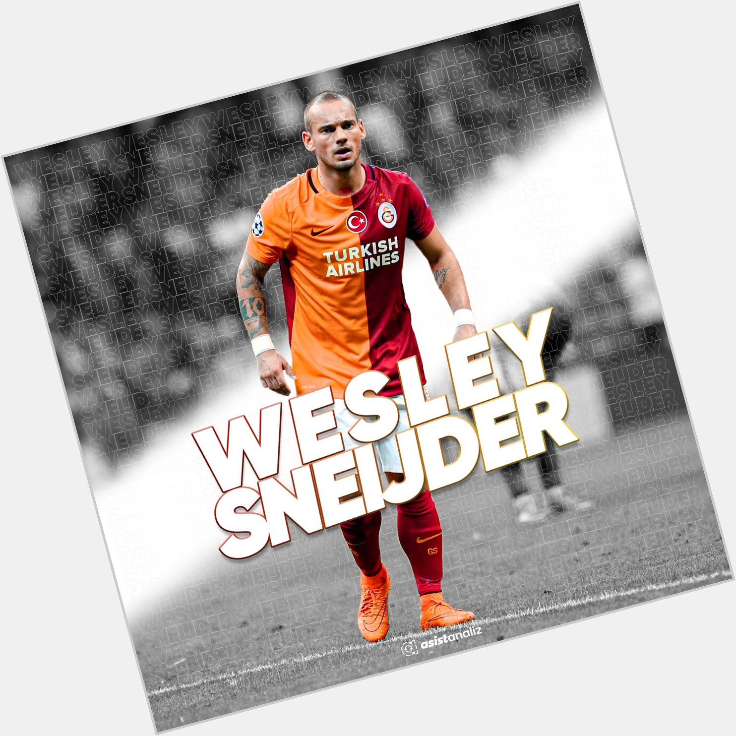 Galatasaray\ n eski y ld z Wesley Sneijder 36 ya  nda!

Happy Birthday, 