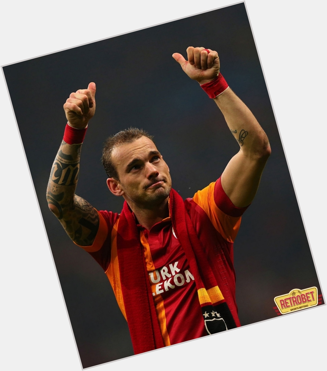  Wesley Sneijder\in 38 ya  nda 2x Süper Lig 3x Türkiye Kupas  3x Süper Kupas Happy Birthday inom
 