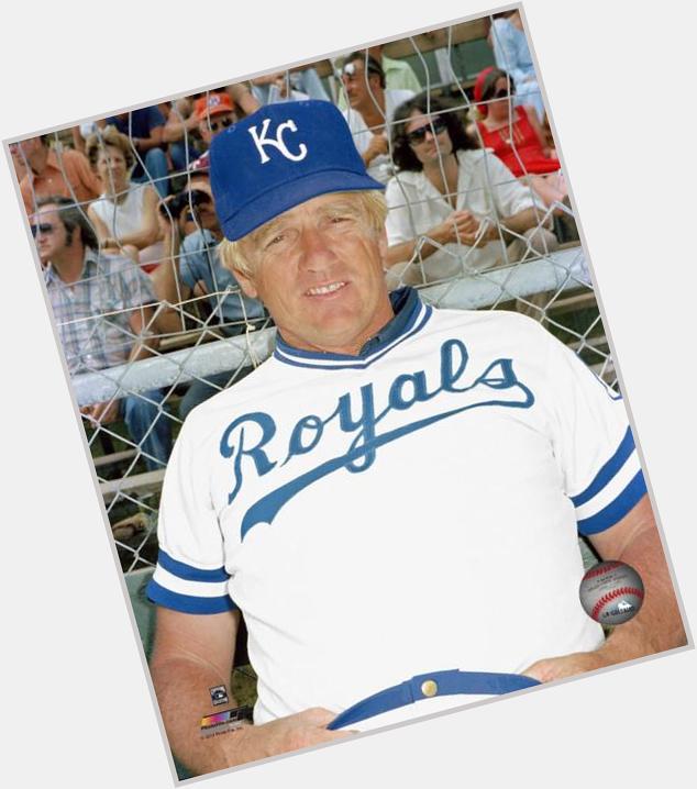 Happy Birthday to former Kansas City Royals manager Whitey Herzog(1975 - 1979), who turns 86 today! 