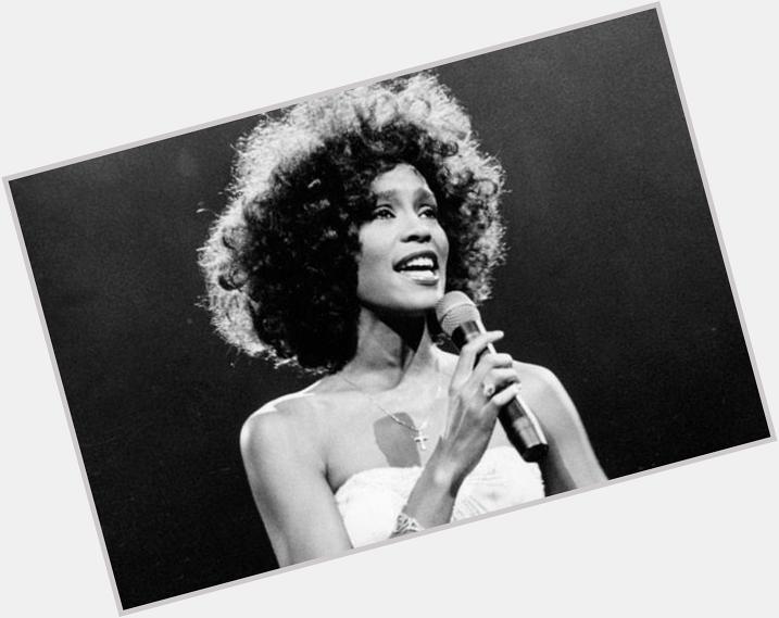 Happy birthday to \"THE VOICE\" miss Whitney Houston. May you continue singing to the angels    