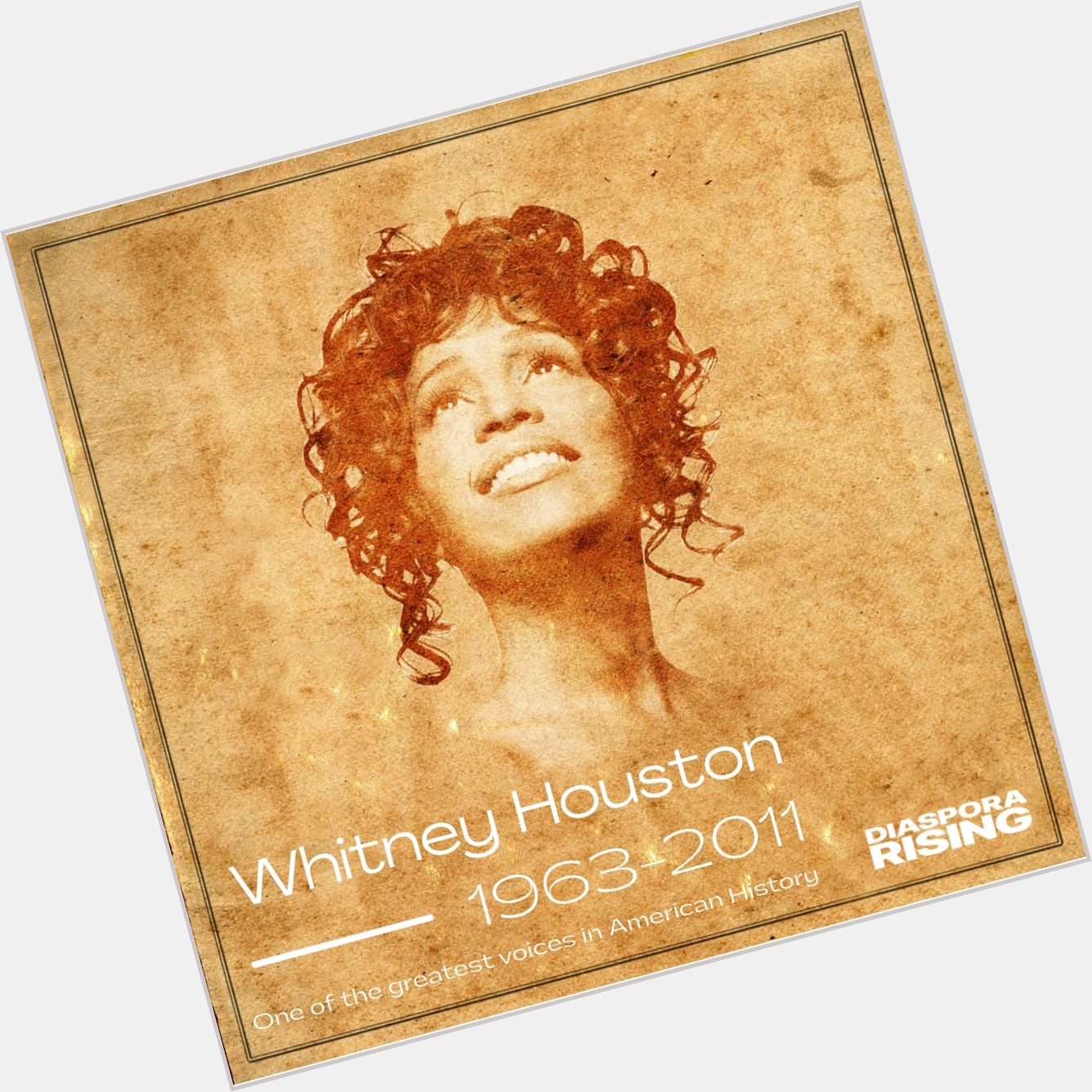 Today we celebrate one of the greatest voices of all time! Happy Birthday, Whitney Houston. 