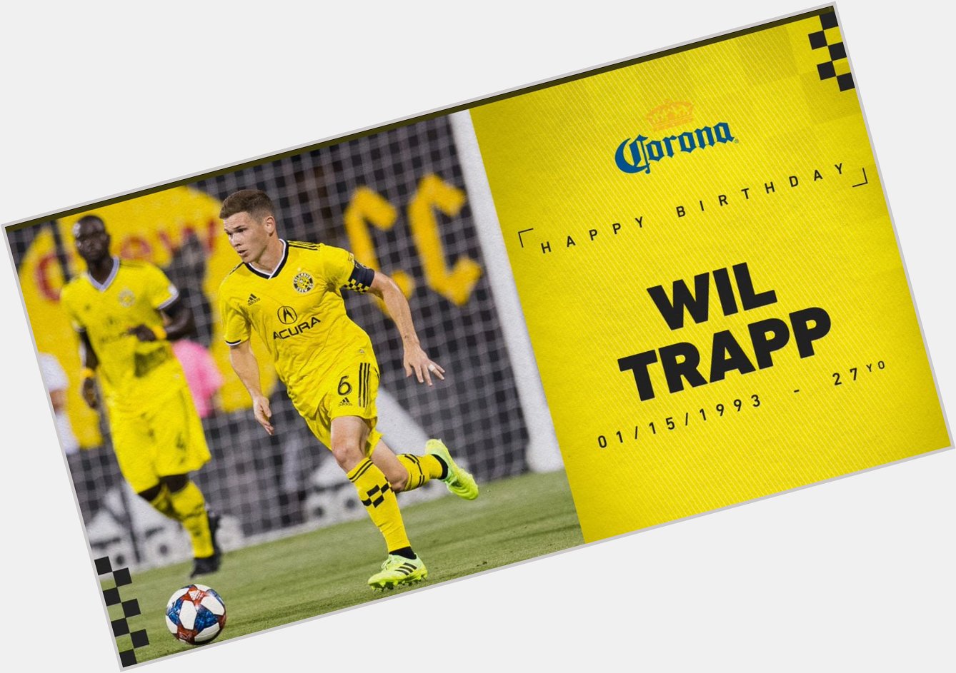 Happy Birthday to our Captain, Wil Trapp!  