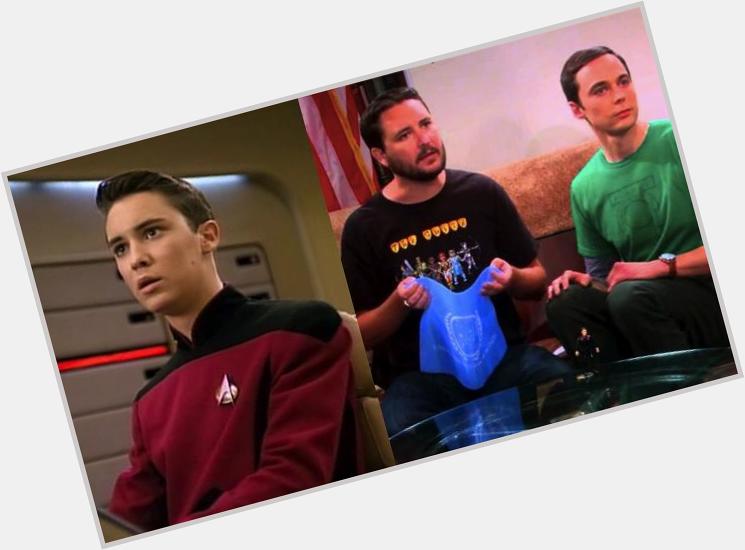 Happy birthday Wesley Crusher. Wil Wheaton is 43 today. 