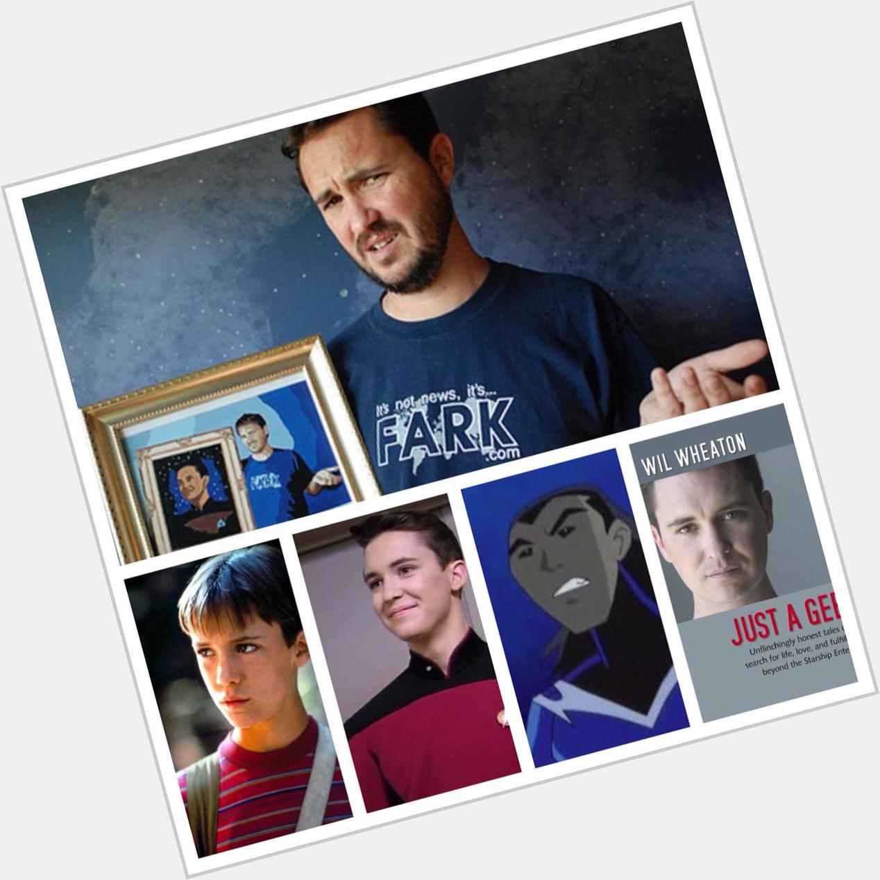 Happy birthday to Wil Wheaton! Thanks for standing by us geeks for new generations! 