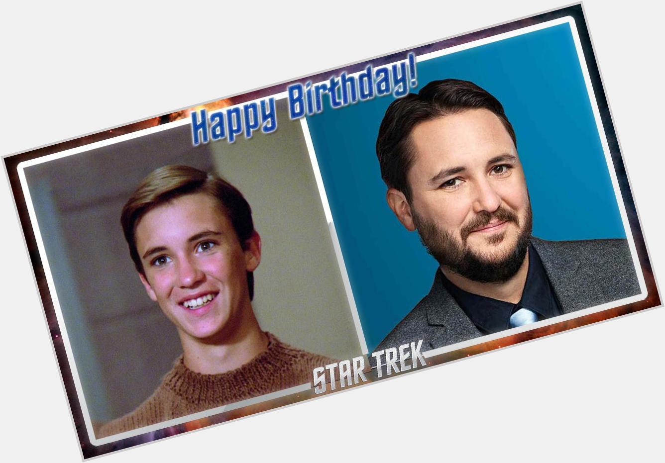 Happy Birthday to Wil Wheaton ( What was your favorite Wesley Crusher moment? 