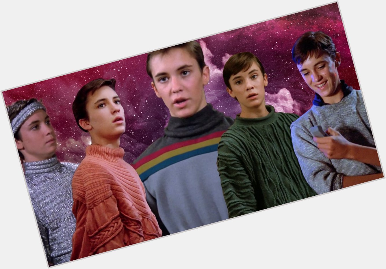 Happy Birthday to the one and only Wesley Crusher, Wil Wheaton. 