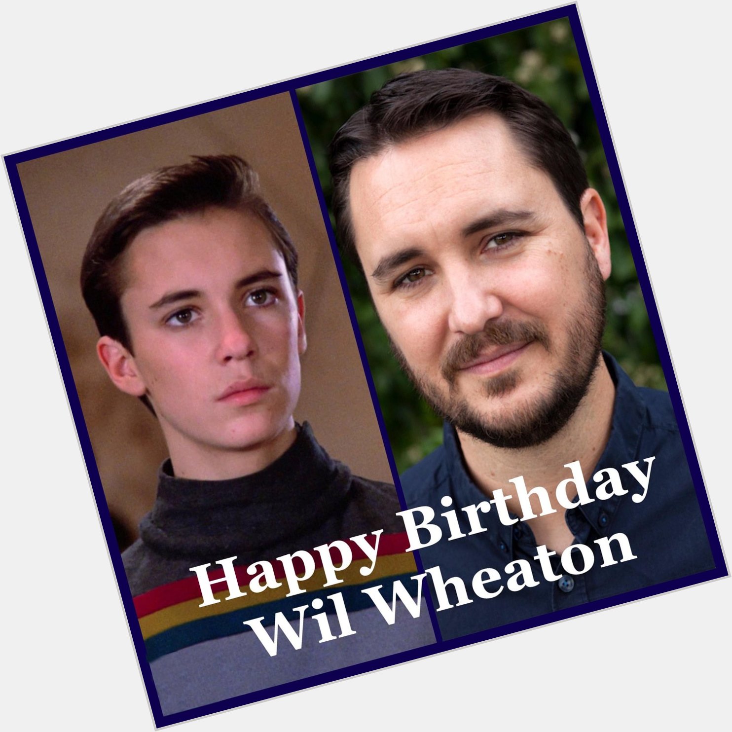 Happy July 29 birthday, Star Trek actor Wil Wheaton... he is already a 50-year-old!! 
