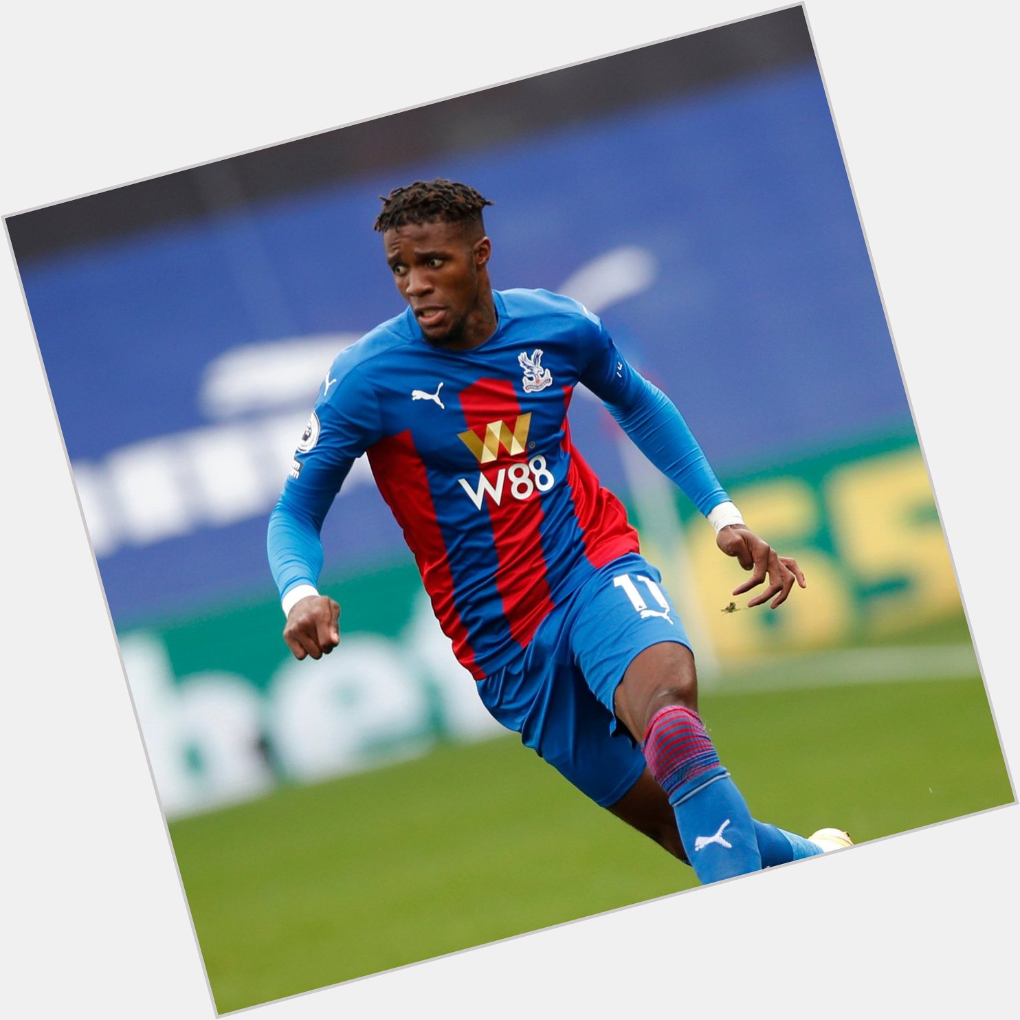 Happy 28th birthday to Wilfried Zaha Most underrated striker in the EPL? 