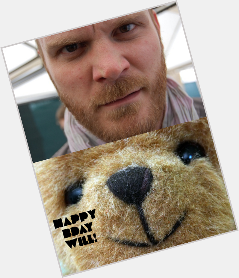 " Happy 36th birthday Will Champion, you absolute legend!  obviously