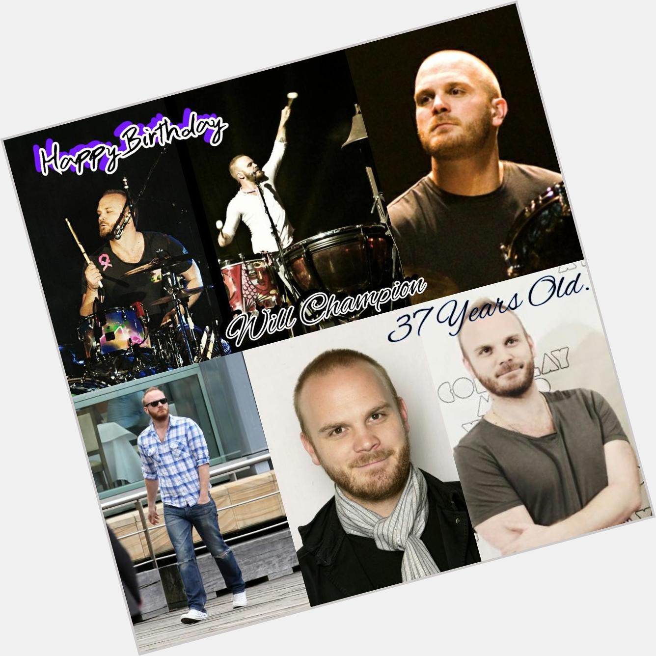  Happy Birthday Will Champion... 37 Years Old 