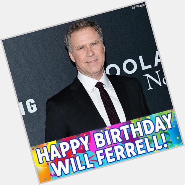 Happy 50th Birthday to funny man Will Ferrell! 