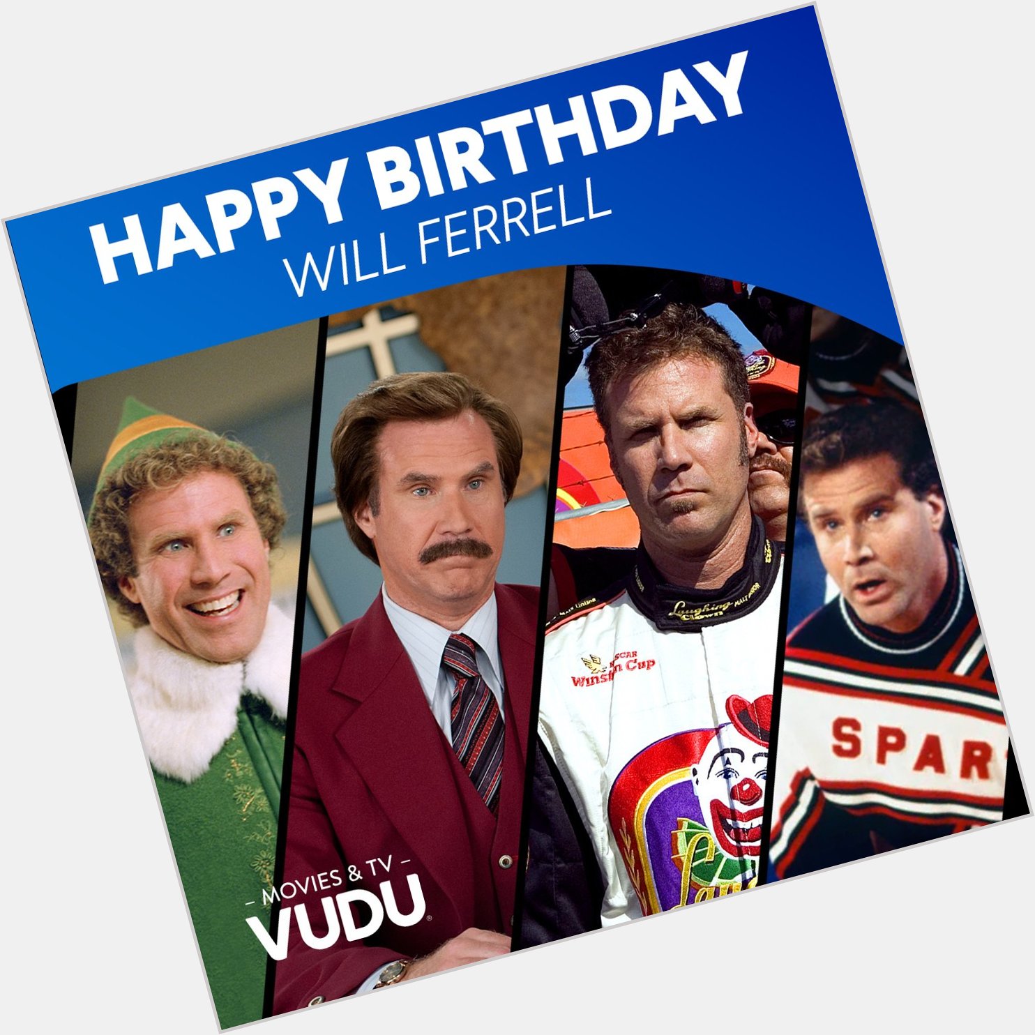 Happy birthday Will Ferrell! Out of his 122 acting credits, which one is your favorite? 