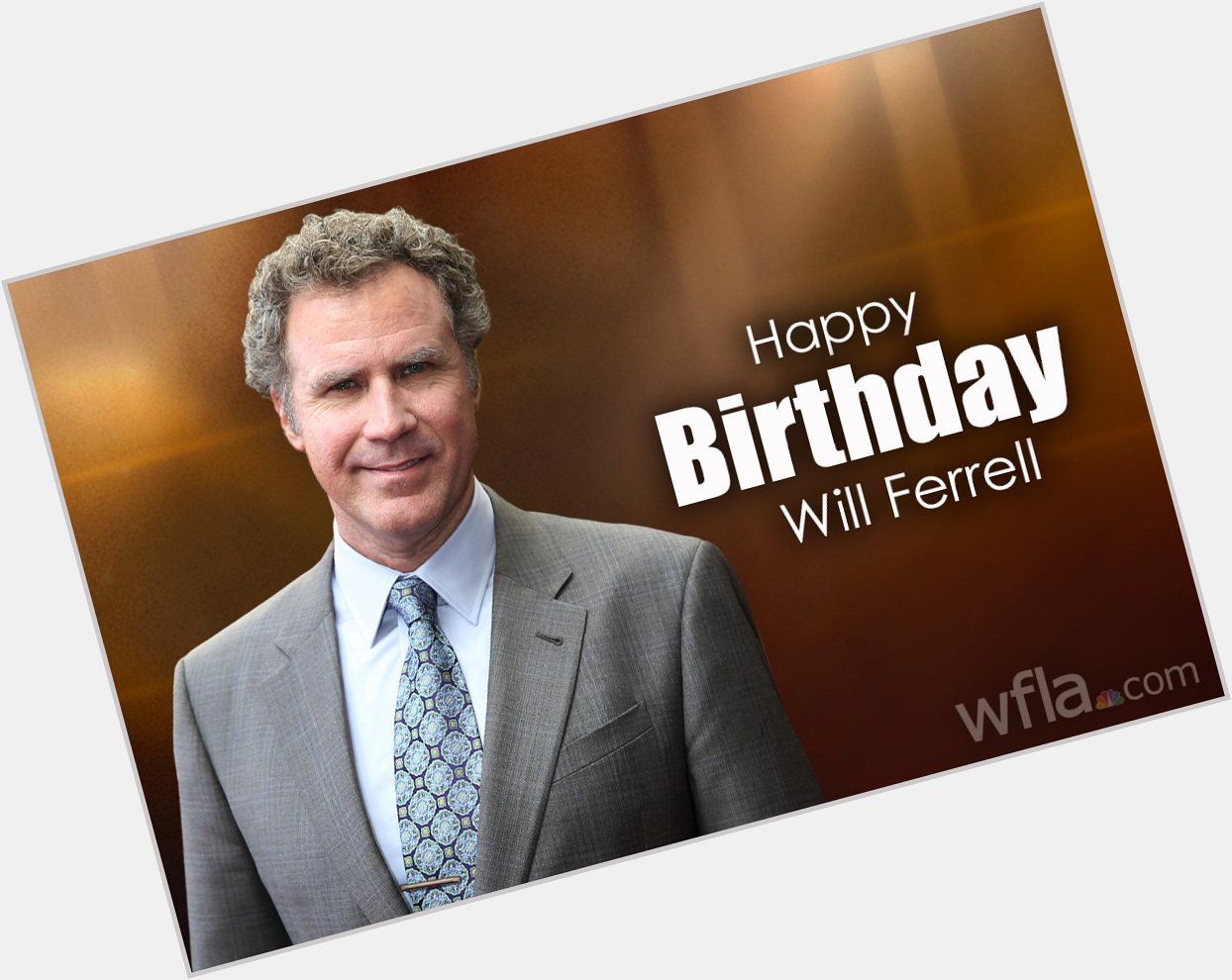 Happy 53rd Birthday to funnyman Will Ferrell!  