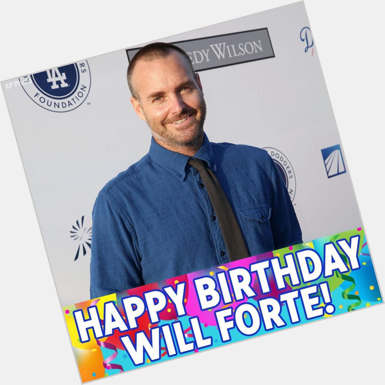 Happy Birthday to comedian Will Forte! 