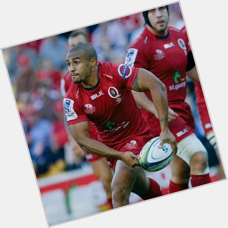 Happy Birthday to Reds scrumhalf Will Genia who turns 27 today! Remessage to wish Will a Happy Birthday! 