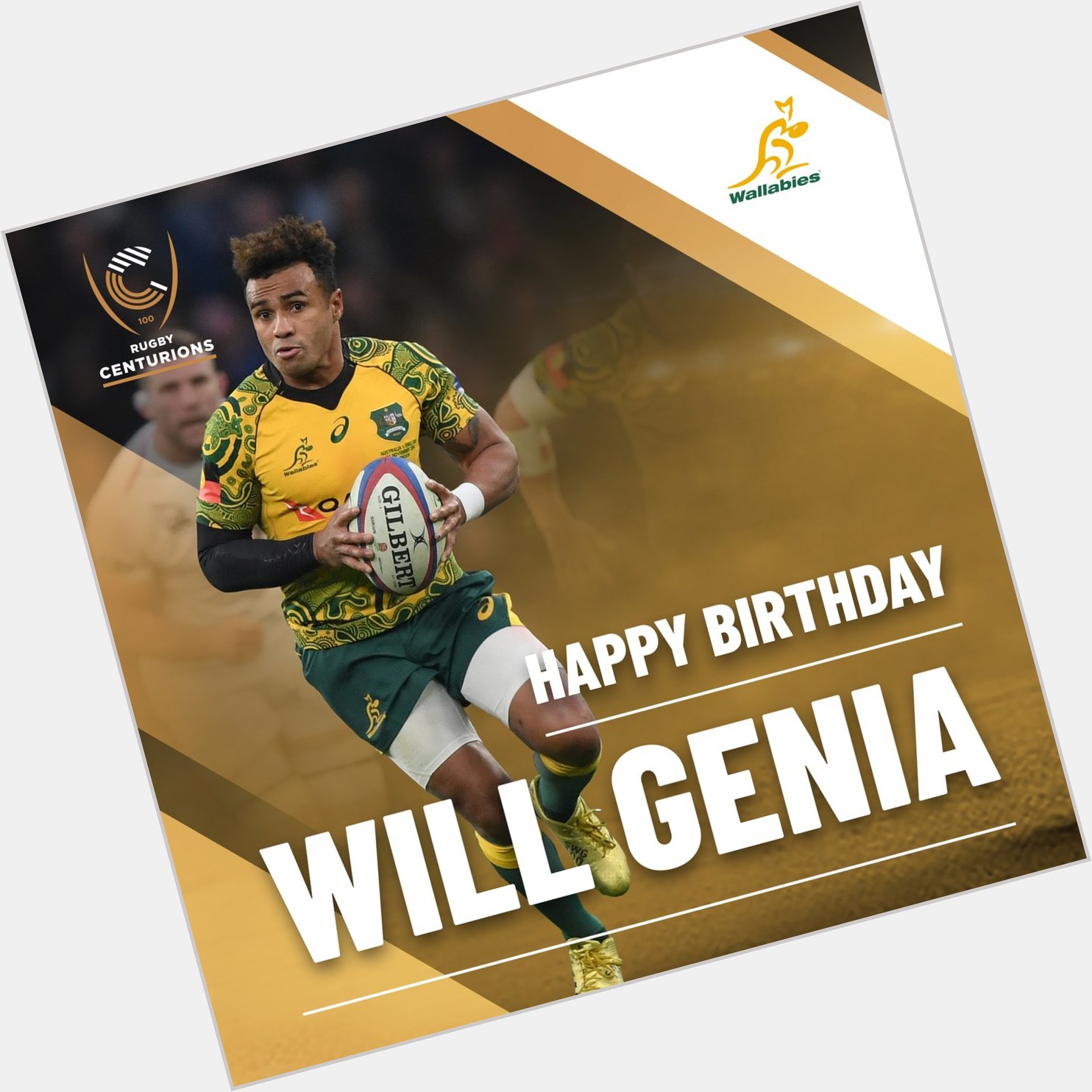 Happy Birthday Will!     Will Genia 