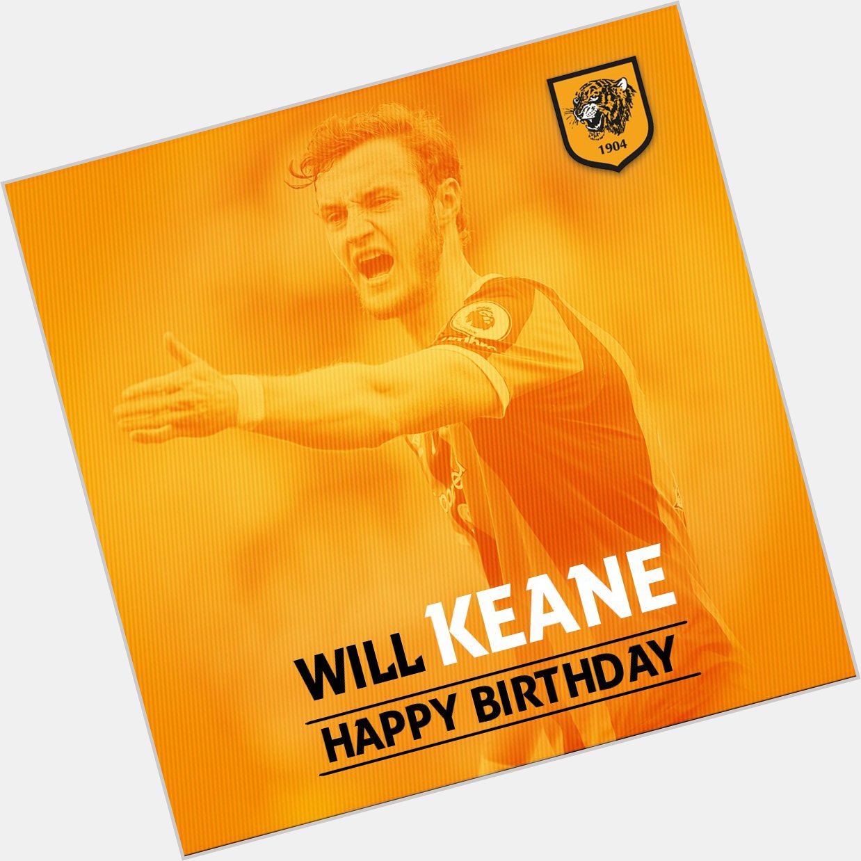  | Happy Birthday to Will Keane, who turns 24 today! Have a great day, Will! 