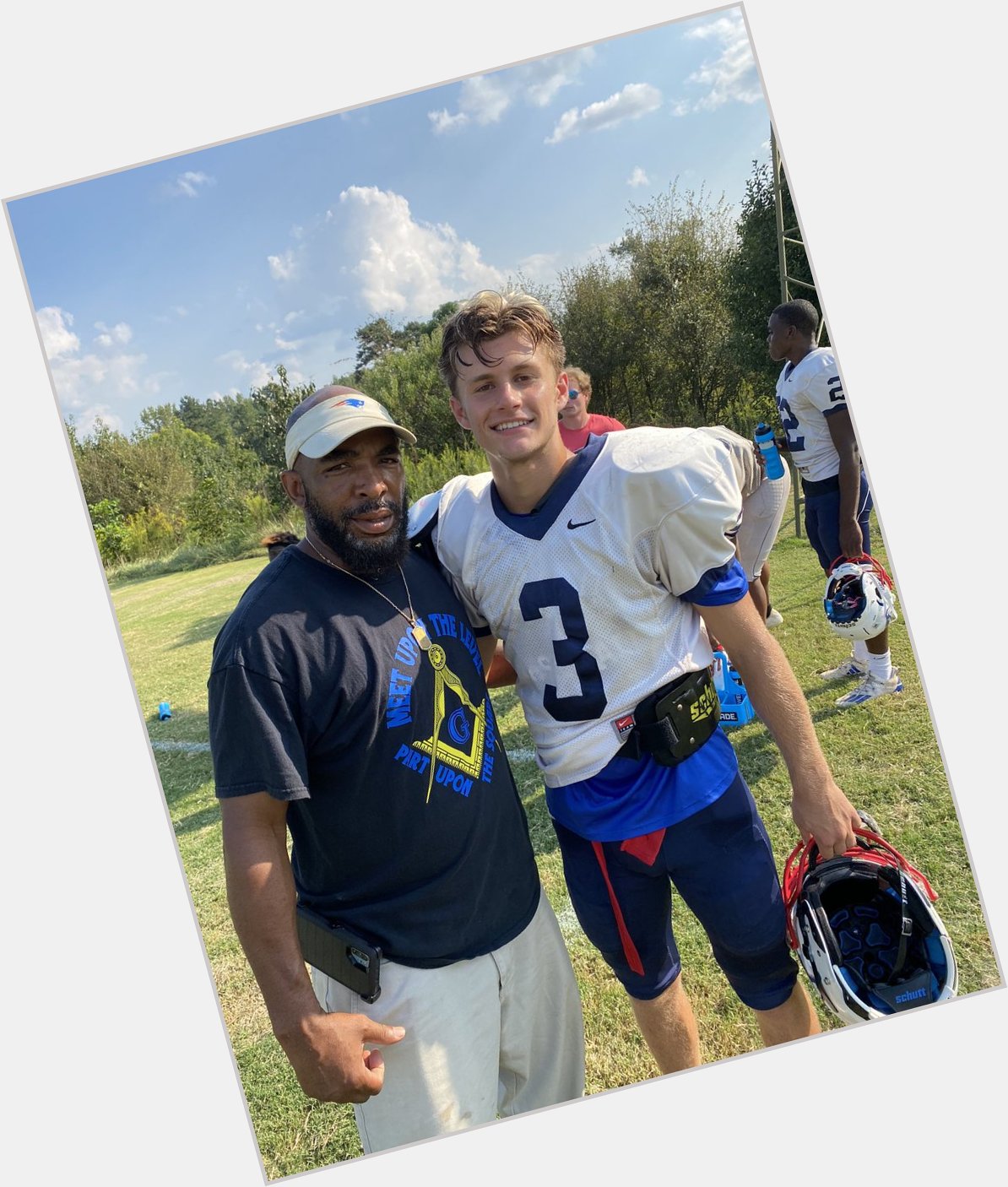 Happy birthday to QB1 Will Sampson and our DB coach, Coach Gresham!! 