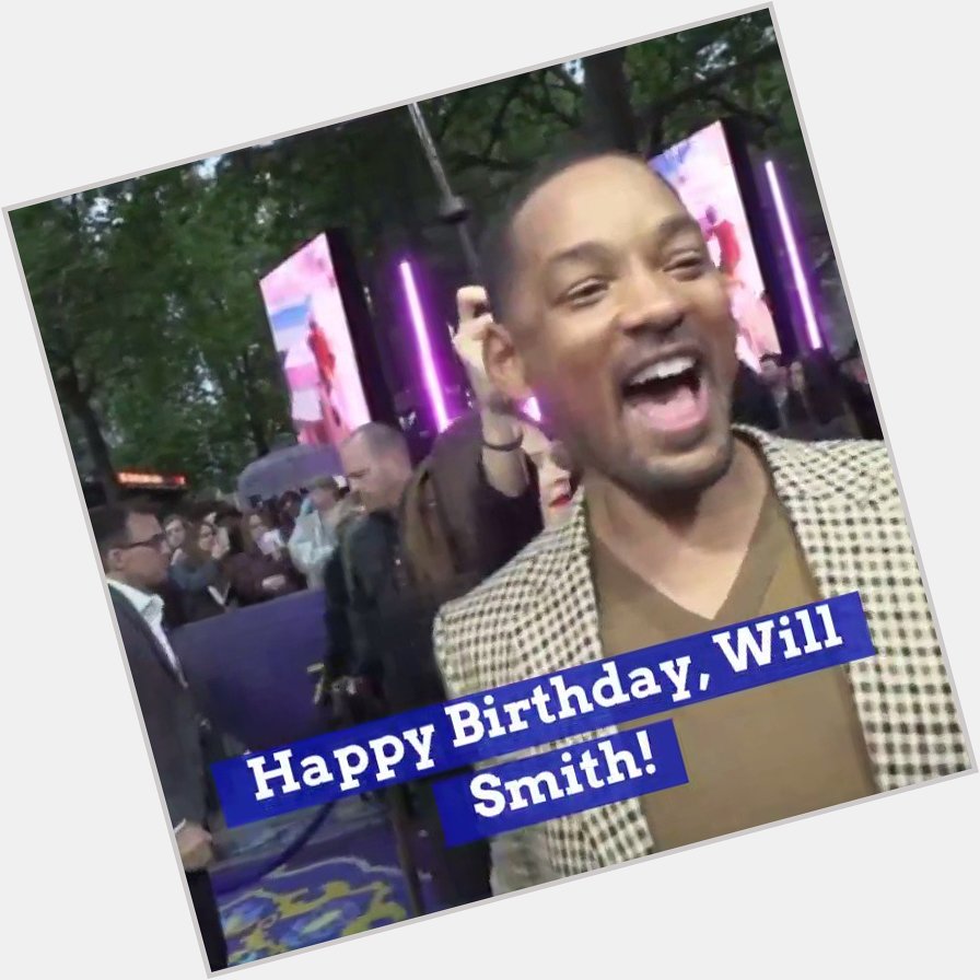Happy birthday, Will Smith!  