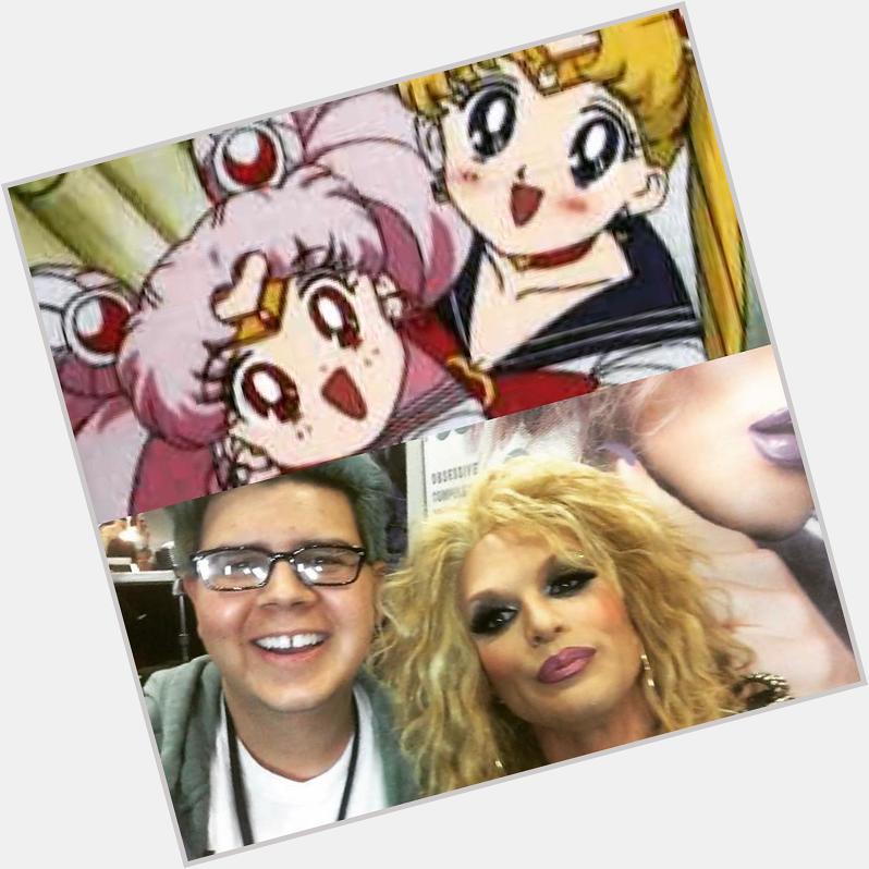 Happy birthday to me & Sailor Moon, Mini Moon, & even Willam Belli who\s exactly 10 years older than me 