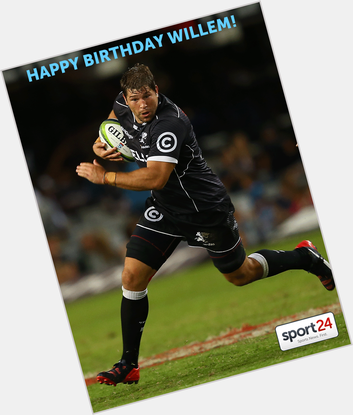 Happy Birthday to Springbok and Sharks loose forward Willem Alberts! 