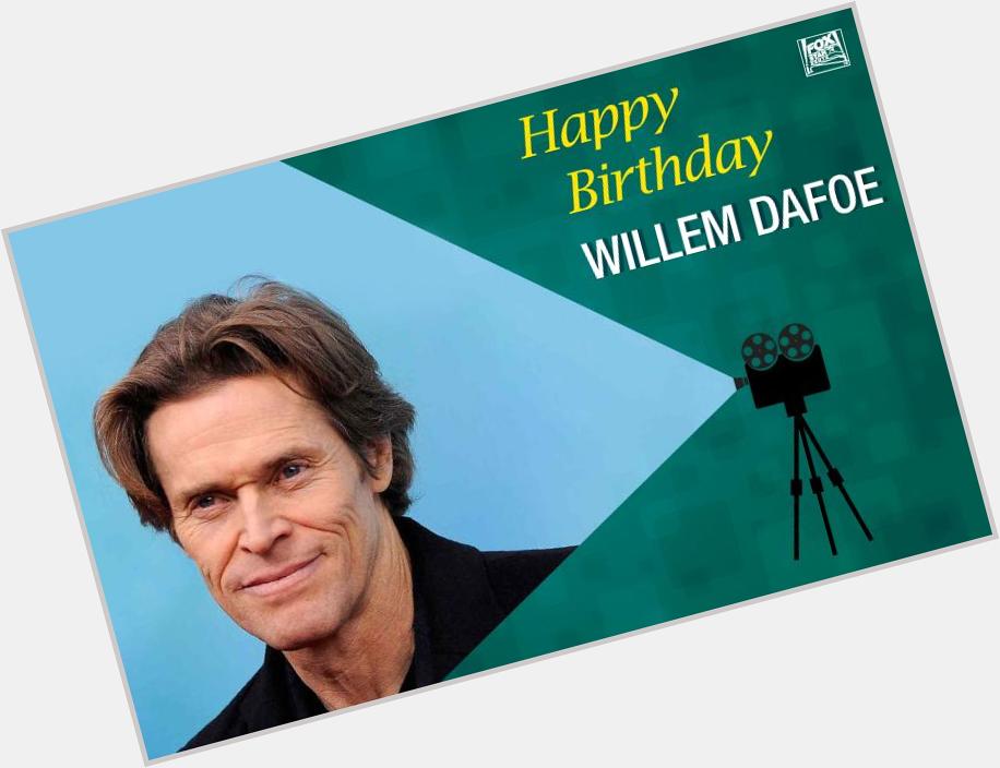 We wish the profoundly talented & enigmatic Willem Dafoe a very Happy Birthday.
Which is your favourite movie of him? 