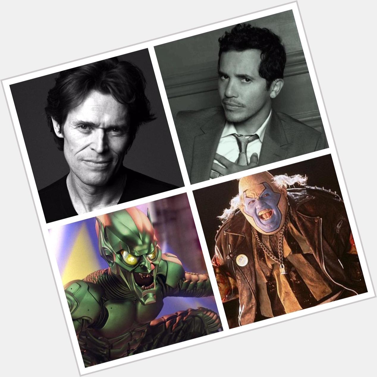Happy Birthday to our first movie Green Goblin and Clown, Willem Dafoe and John Leguizamo! 