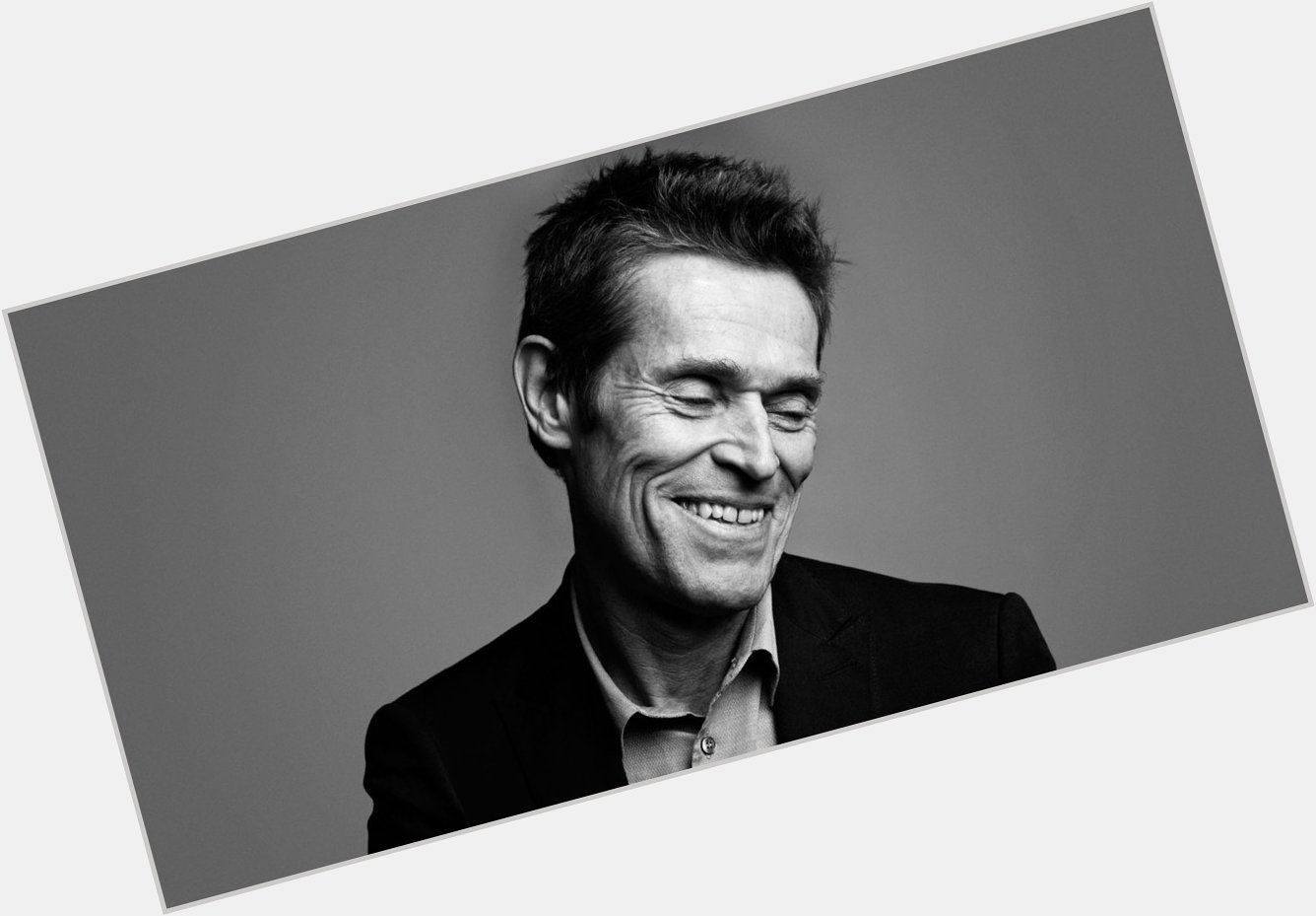 A rare, unique talent. 
Happy Birthday to the King himself, Willem Dafoe. 